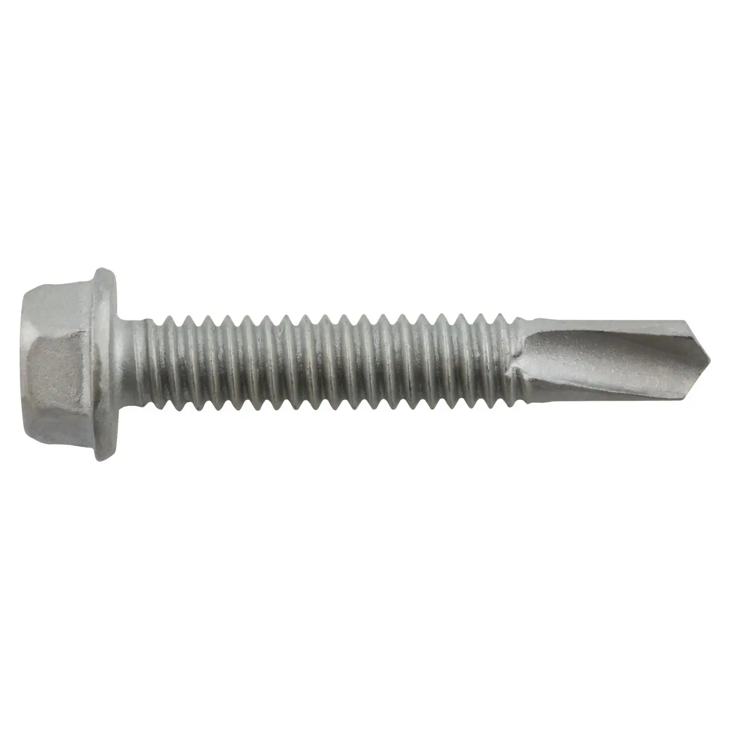 Picture of Brighton Best 620125 #10-16X1-1/2" Indent Hwh,Lgt Duty #3 Point Teks Self Drilling Screws (Inch), Bulk- Climaseal